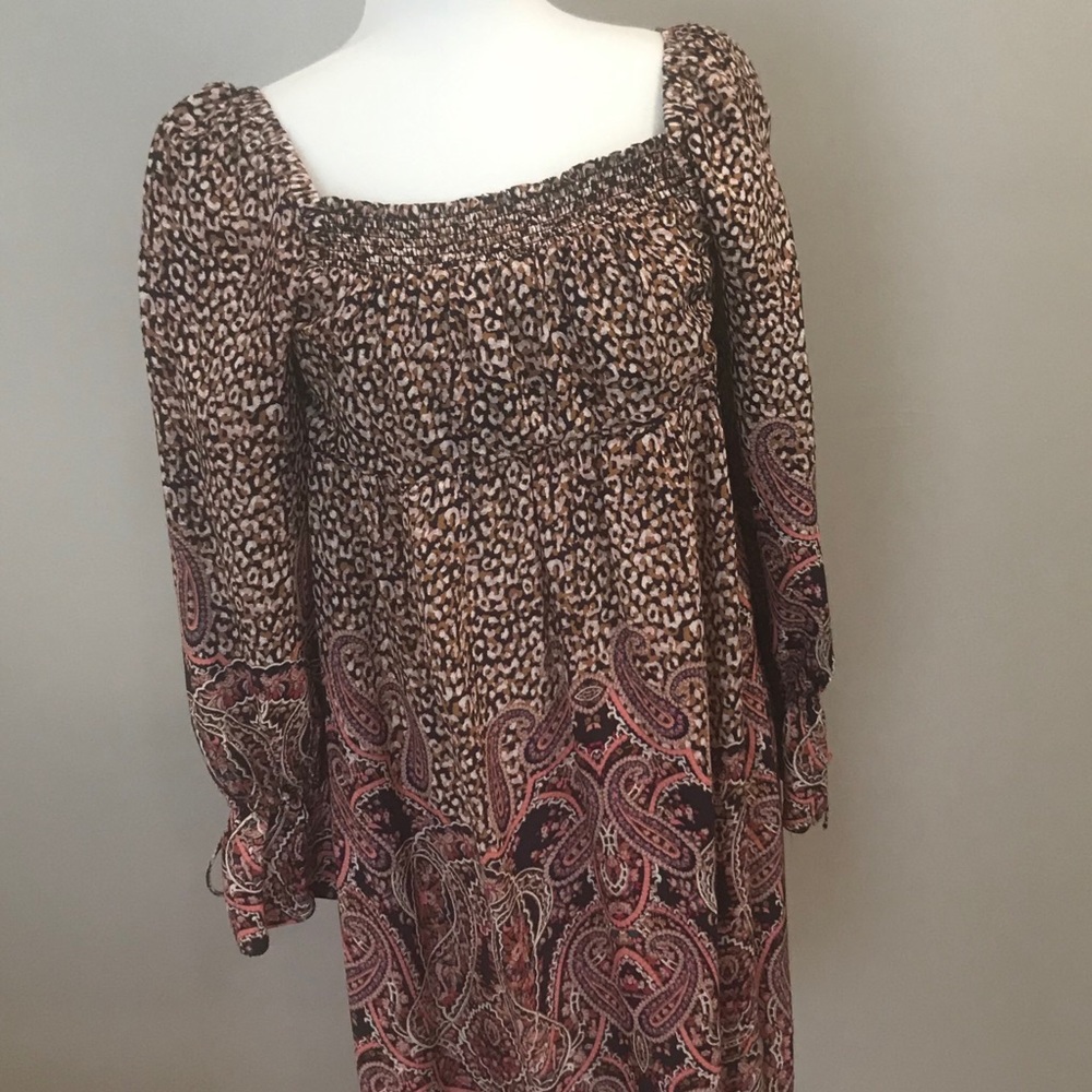 Anthropologie Maeve bohemian style dress.